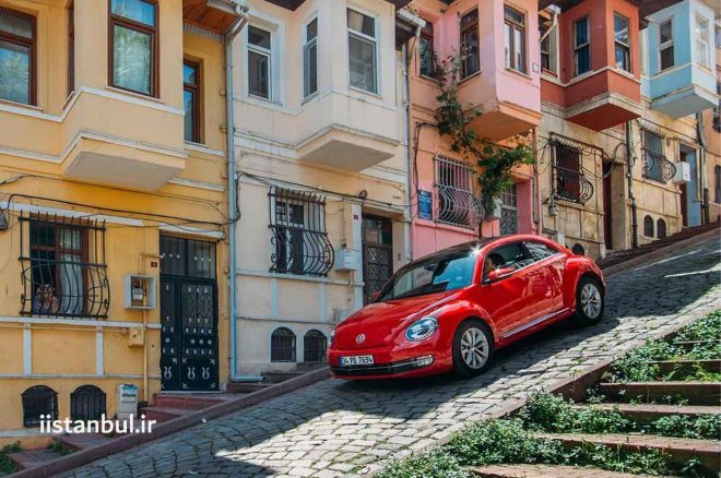 کوچه راه پله استانبول