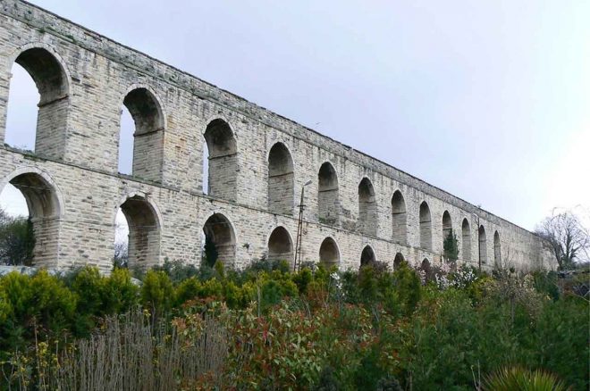 گذرگاه‌های تاریخی عبور آب باجیلار استانبول