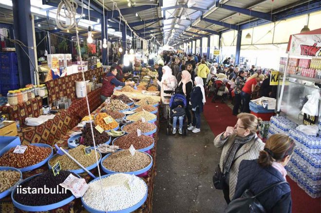 بازارهای روز و محلی باجیلار استانبول