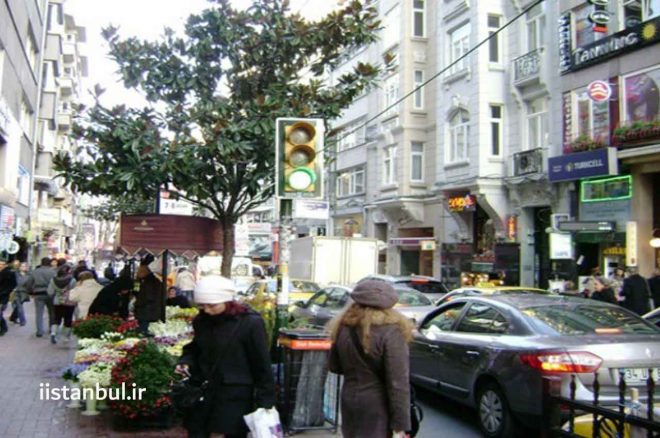 خیابان والی کوناقی استانبول