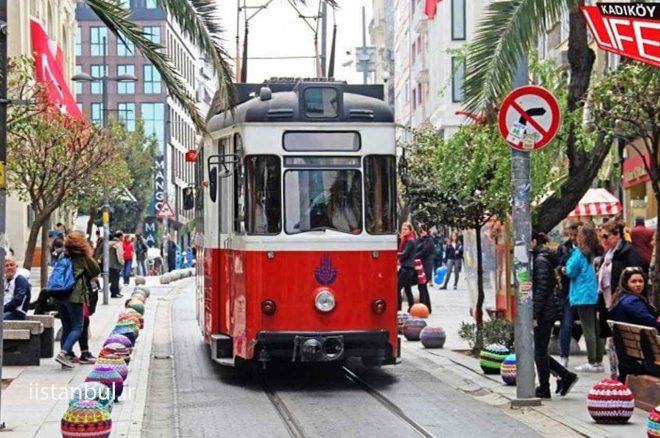 چگونه به خیابان بهاریه استانبول برویم