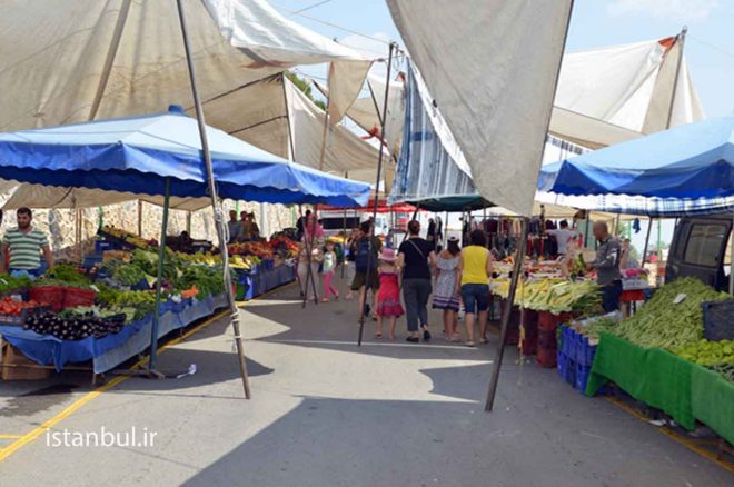 بازارهای روز و محلی ساریر استانبول