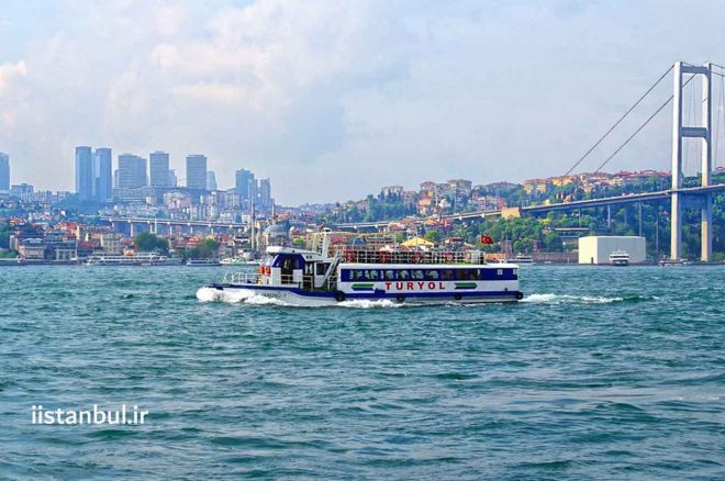 خط دریایی اسکودار به قلعه آسیایی استانبول