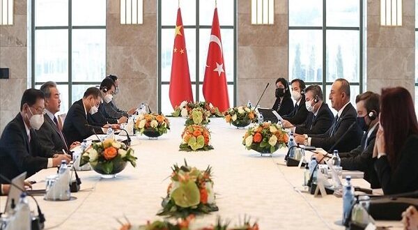 وزرای خارجه چین و ترکیه دیدار کردند