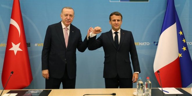 دیدار اردوغان و ماکرون؛ دو طرف درباره همکاری در سوریه و لیبی توافق کردند