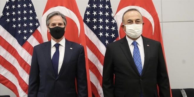 رایزنی وزرای خارجه ترکیه و آمریکا در خصوص آخرین تحولات افغانستان