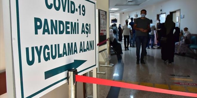 واکسینه شدن بیش از 70 درصد جمعیت بالای 18 سال علیه کرونا در ترکیه