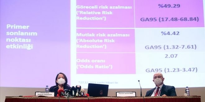 اثر بخشی چشم‌گیر واکسن «تورکوواک» ترکیه در جلوگیری از ابتلا به بیماری کرونا