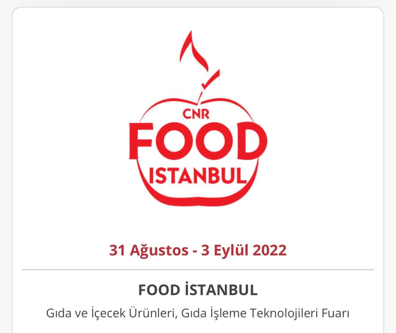 نمایشگاه صنایع غذایی استانبول
