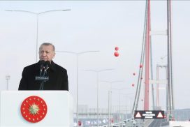 افتتاح پل ‌چاناک‌قلعه 1915 با حضور اردوغان