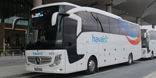 اتوبوس های فرودگاه استانبول