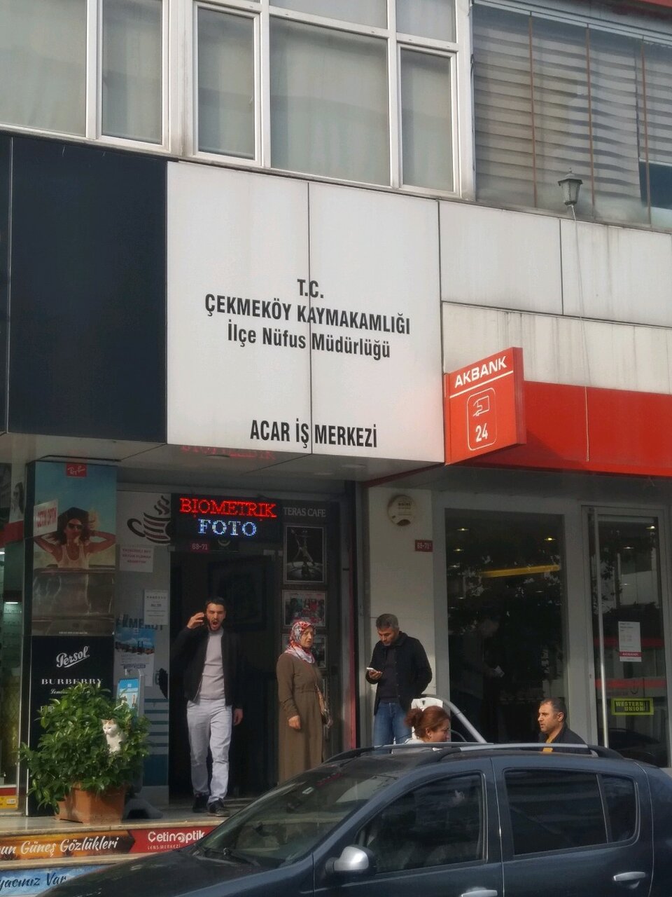 آدرس اداره نفوس چکمه کوی استانبول