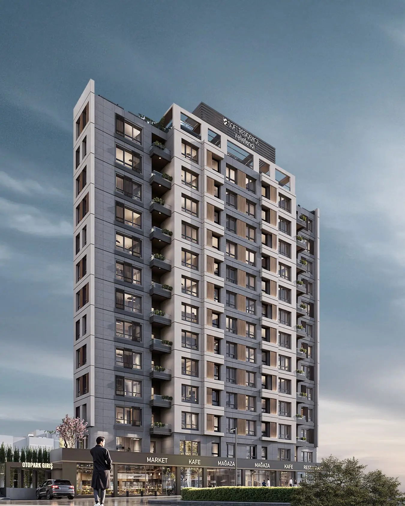 پروژه سافت رزیدنس ولیافندی زیتون بورنو استانبول | Soft Residence Veliefendi